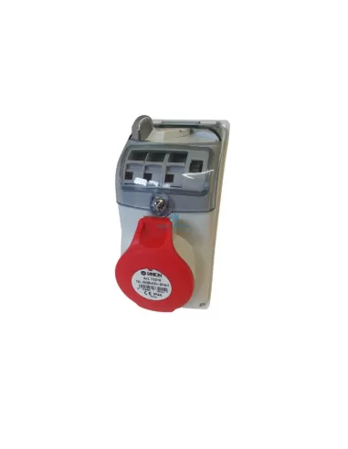 Fanton 73215 presa interbloccata incasso 3p+n+t 16a 400v ip44 con base fusibile