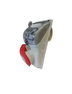 Prise encastrée Fanton 73215, 3P+N+T, 16 A, 400 V, IP44, avec porte-fusible. 2