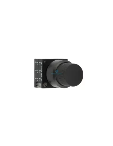 Bouton-poussoir saillant Siemens 3SB30000CA11 avec verrou noir