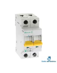 Eaton Pls6-b25/2 interruttore magnetotermico 6ka 2p b 25a