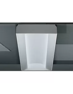 Iguzzini 3.3602.001.0 Base lumineuse 2x36w fluo 2g11 blanc