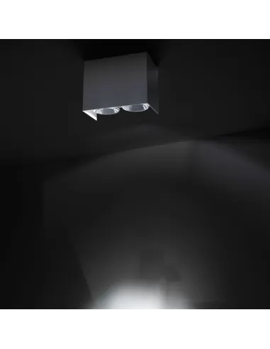 Plafonnier blanc Otylight 3t13 210 06 tim t13 gu10 1x50w