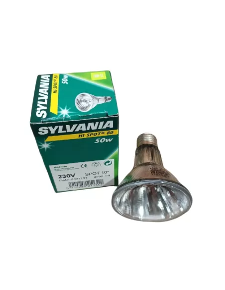 Sylvania 0021131 spot haute intensité 80 (PAR25) 50 W 230 V E27 SP10°