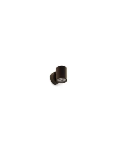 I-led atsia 1 cylindrical gray wall light led 3x1w 350ma w//power supply single emission ip65 85386w70