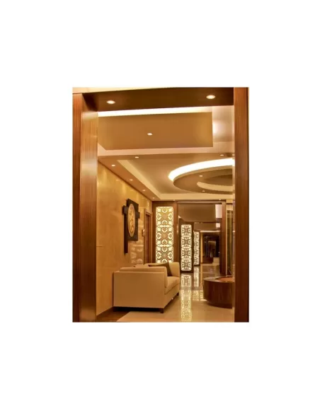 Spot encastré I-led, rond fixe blanc, 6 LED 2W 500mA, IP40, neutre, 12°, s//alim 88204n12