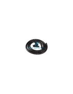 Tecnid t24021 zip cover cable 2m Ø 24mm gr con clip passacavo