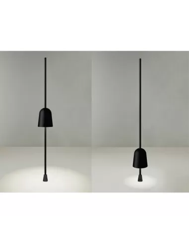 Luceplan compasso-ric red glass