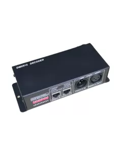Controller dmx per led 3canali 12//24vdc  dmx-contr-3ch