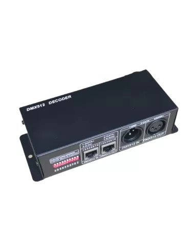 Contrôleur DMX pour LED 3 canaux 12/24 Vcc dmx-contr-3ch