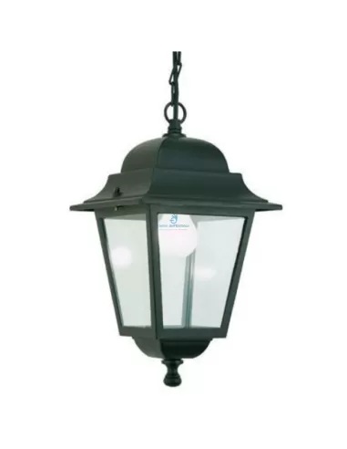 Lampe de plafond carrée noire Nobile 2053/01/NE