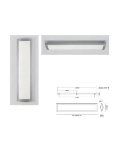 Tre ci luce b028 29 aurica 63 c-w ip40 es-e 2x40w 2g11 gris 2