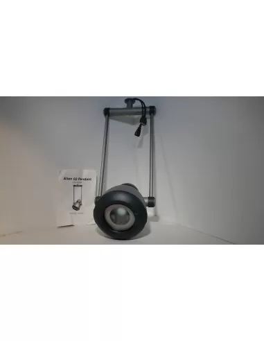 Martin-alien o2 pendant-suspension grey 150w c//l 90345100