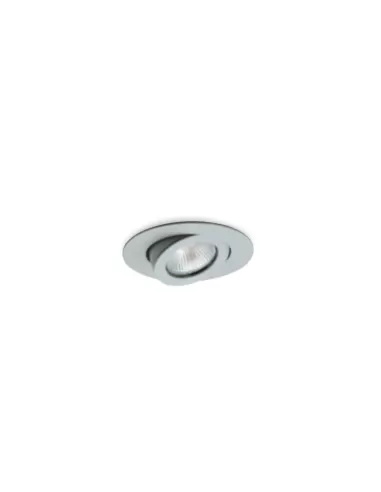 Linea light 54335 oblo incasso int estr gu5,3 35w grigio