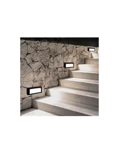 Krea design 69311 step 1w-w bi 44x0,1w led bianco goffrato (plafone) 2