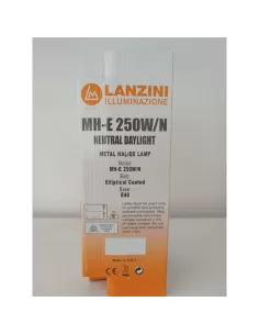 Lanzini lampada ioduri metallici elisoidale mh-e 250w//n nat  daylight e40 2