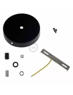 Kit de suspension à câble en acier Rossini 7122-n rose noire