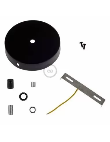 Kit de suspension à câble en acier Rossini 7122-n rose noire