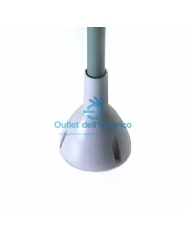 embase fixe Luceplan pour lentilles D 11 grises