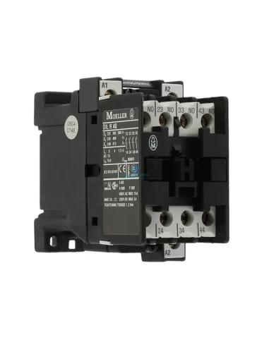 Contacteur auxiliaire Eaton Dilr40 (24v 50/60hz) 4na