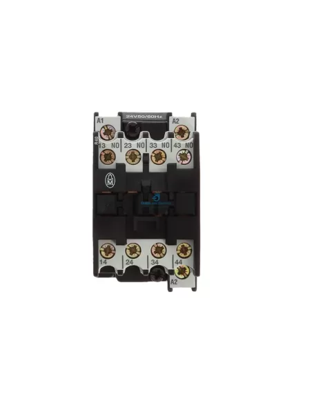 Contacteur auxiliaire Eaton Dilr40 (24v 50/60hz) 4na