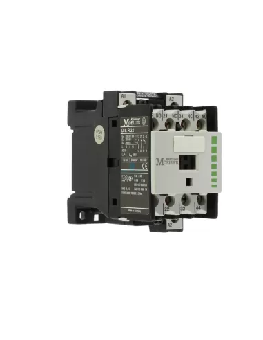 Contacteur auxiliaire Eaton 043780 DILR22, 230 V 50 Hz, 240 V 60 Hz, 2 NF, 2 NA