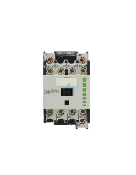 Contacteur auxiliaire Eaton 043780 DILR22, 230 V 50 Hz, 240 V 60 Hz, 2 NF, 2 NA