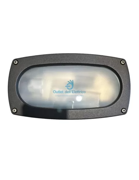 Faber ma5 marta 5 outdoor ceiling light 1x13w g24d1 black