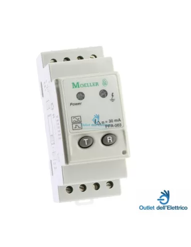 Relais différentiel Eaton PFR-003 30 mA, 2 modules