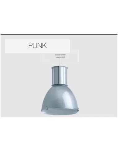Ideallux pk22307//cr pendant lamp punk flux 70w g12 cr grey
