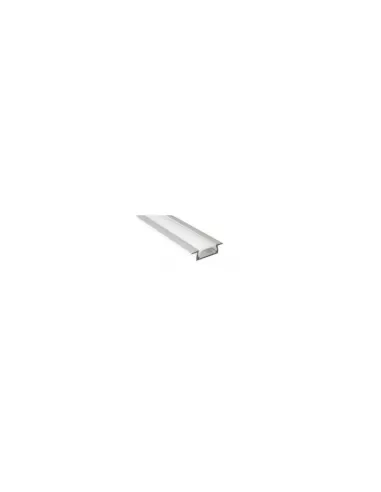 Totally disappearing light cutting profile 20 in aluminium