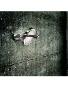 Leucos 0304037113509 spid p-pl mural/plafond 1x75w g9 aluminium poli