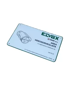 Vimar Rt03 Video Surveillance Area Sign in Ppb Polypropylene