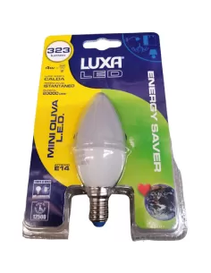 Luxa LED bulb 4w (25w) e14 830 3000°k c30 olive 2
