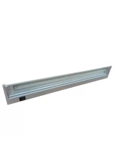 Ampoule LED Pan International PAR516 Livia T5 13W en aluminium, 2700K, réglable, finition grise