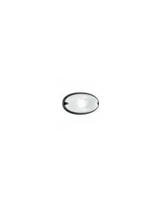 Plafon ovale 200 noir
