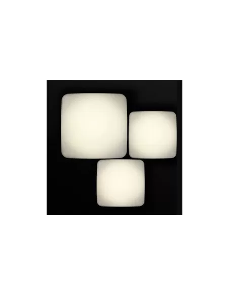 MY WHITE Q2 PLAFON.QUADR.A LED 16W 3000K  DIFF.SAT.220V IP66