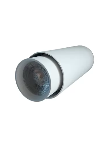 Arcluce 0180014a-940-11 binario core2 zoom adj 18w on//off bianco