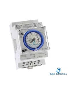 Eaton Tsqd1co Reloj analógico de reserva 24h, 3 módulos