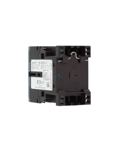 Contacteur Siemens 3RT20152KB42 S00 AC3 3 kW 7 A 400 V 1NC 24 Vcc à bornes à ressort