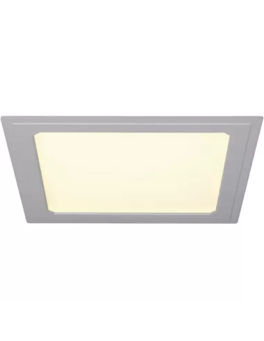 Ltb 162803 Senser recessed ceiling light, square, grey
