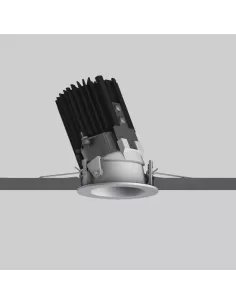 Artemide nl4203334k006 everything K 55 round adjustable 7w led 3000k white