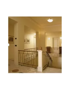 Ego light 5016 22 disc ceiling light 75w e27 chromed brass 2