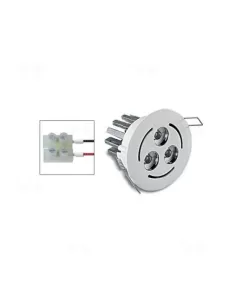 Linea-Leuchte 86702n30 Whiskered 1 feststehend 3LED-1W weiß