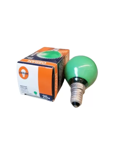 Ampoule LEDvance SF25VE35 Luxus Belcolor Sili E14 25W verte