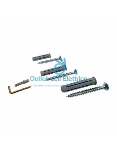 Kit de fixation pour alimentation murale Linea Light TR4109-8, 150 nickel SA