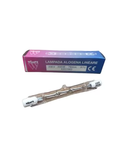 Lampe halogène Wimex 4201560s 200 W 8 x 78 3400