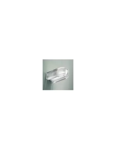 Artic 1 applique halogène g9 75w acier poli verre transparent