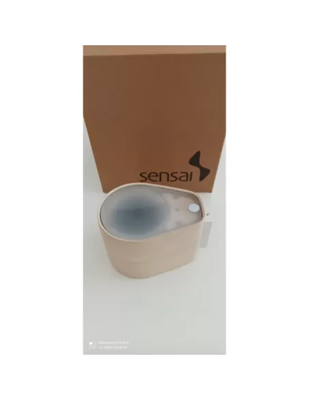 Applique murale Leucos 0305360362449 en bois de frêne avec ampoules LED 9 x 1,2 W, 3000 K, radio FM, Bluetooth et éclairage RGB 