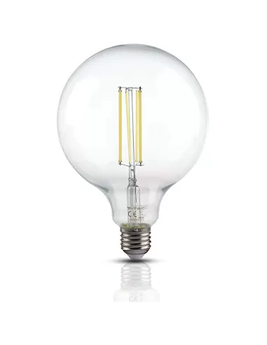 Globo dm 125 e27 100w 230v trasparente