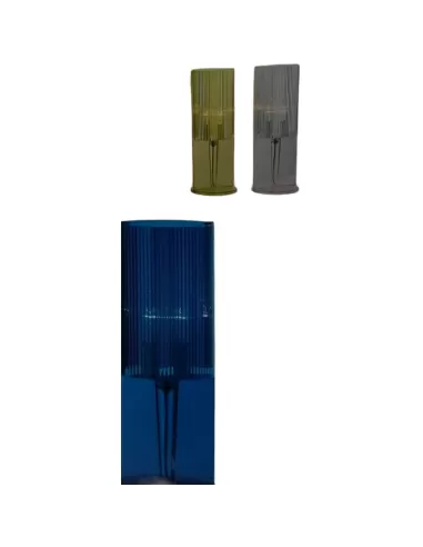 Pan international tav361 lampada tavolo policarbblu tr